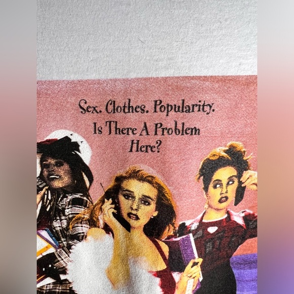 Clueless Graphic Tee – Unisex White Medium – NWT - Picture 4 of 6